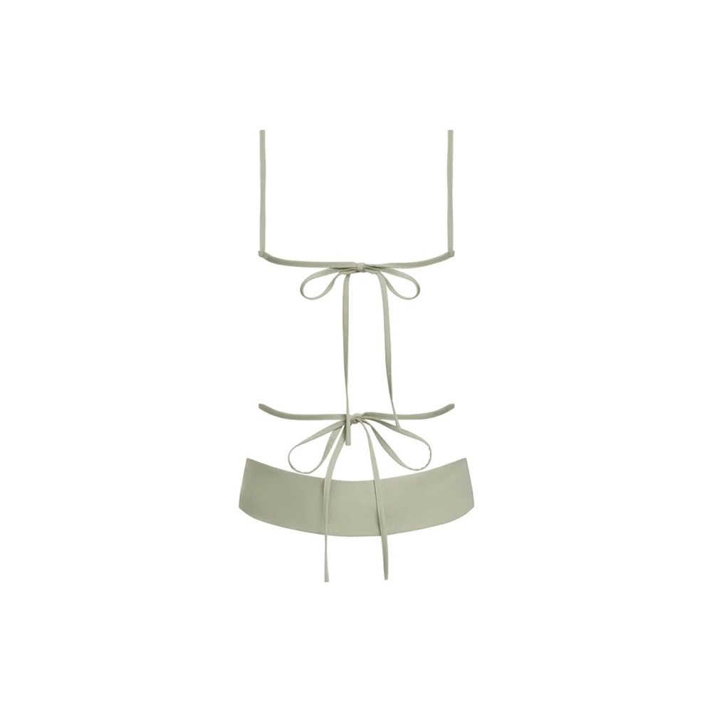 Lioness Cream Square-Neck Crop Tank Top - Picture 6 of 7